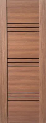 Модель VDL-102 ПВХ (VoronDoors) (вид спереди)