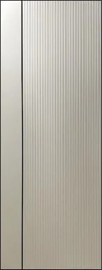 Модель VDM-45 ПВХ Щитовая (VoronDoors) (вид снаружи)